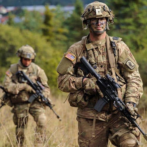 Lavorazioni velcro per settore militare