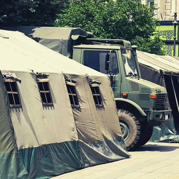 Velcro per attezzature militari