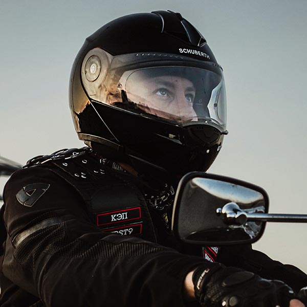 Velcro per caschi da motociclisti